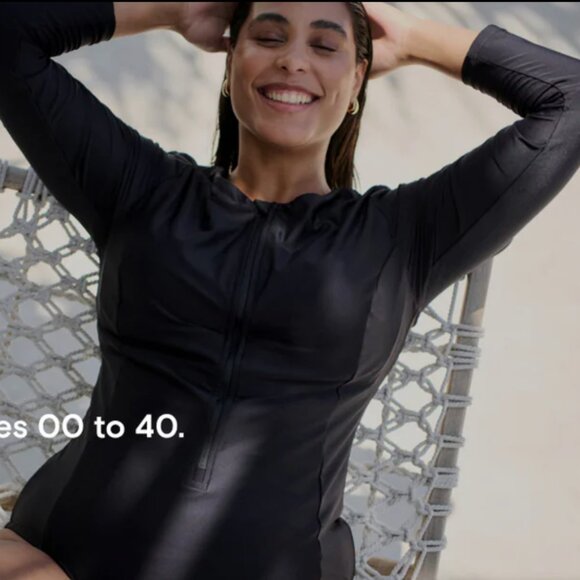 NWT Universal Standard Long-sleeved swim suit - M (18/20) - Picture 10 of 12